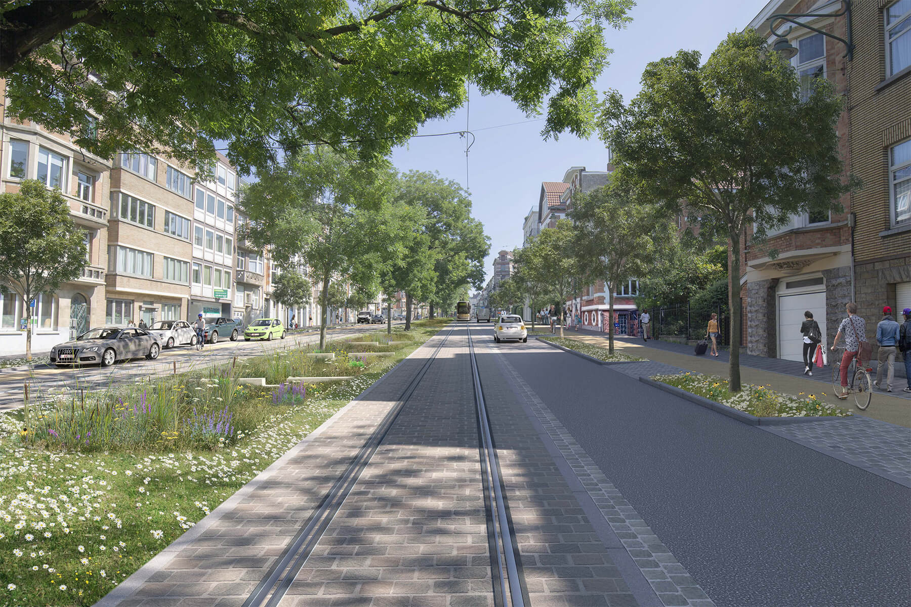 Esquisse Avenue du Parc - BM