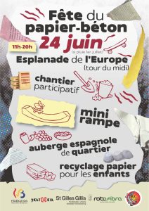 Skatoria - fête du papier béton